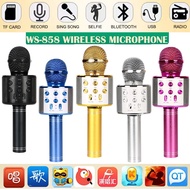 [SG Seller] WS858 Wireless Bluetooth Microphone Karaoke Player Speaker