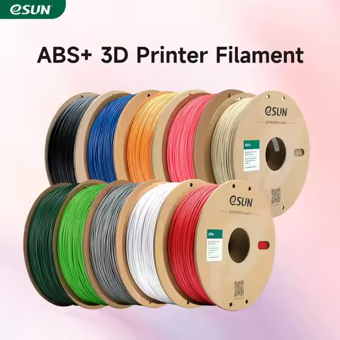 eSUN ABS+ 3D Printer Filament 1.75mm 1KG ABS+ 3D Plastic Printing Filament 2.2 LBS Spool 3D Printing