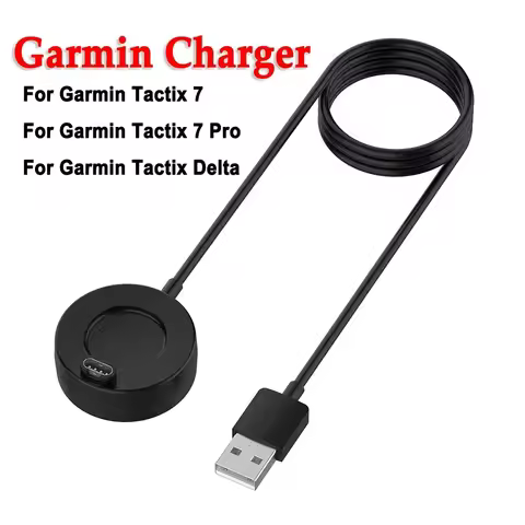 1M Charging Cable For Garmin Tactix 7 Pro Watch Charger Tactix Delta Fenix 7X 7 7S 6 6s 6x Pro 5 5S 