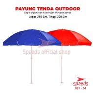 TENDA Speeds umbrella tent width 280CM Umbrella bazaar beach cafe parasol parasool tent booth sales 