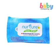 Nurture Baby Wipes Powder Scent - 10 sheets