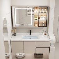 Smart Bathroom Cabinet Ceramic Integrated Basin 65cm75cm 85cm 95cm 105CM115CM Washbasin