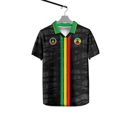 Kaos Jersey Vintage Retro Rasta Reggae T-shirt Fullprint 3D Reggae