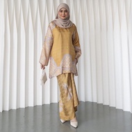 Adiva - Kurung Moden Batik Kain Pario Baju Kurung Kurung Kedah - Abadi