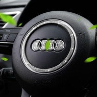 [audi Steering Wheel Diamond Label Sticker] A4L A6L A3 A5 Q3 Q5 Q7 A7 Interior Modification Decorati