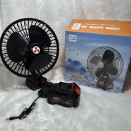 พัดลมไร้สาย พร้อมแบตเตอรี่ ขนาด 7 นิ้ว พร้อมแบตเตอรี่ 48V รุ่น RZ0012 และ ขนาด 10 นิ้ว พร้อมแบตเตอรี