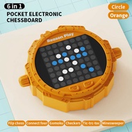 Exclusively Supply Puzzle Gobang Flip Chess Black White Chess Children's Educational Toys AI Smart C