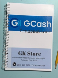 Personalized Gcash Notebook for your store