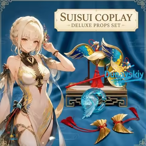 Fans Gift Cosplay Ornaments Suisui Headwear Headdress Waist Jewelry Wuthering Waves Character Dress 
