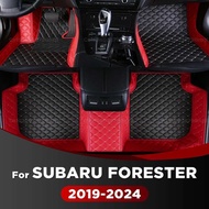 RHD For Subaru Forester 2019-2024 23 22 21 20 Car Floor Mats Custom Auto Foot Pads Automobile Carpet