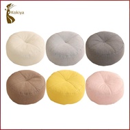 [kokiya] Round Floor Pillow Floor Cushion Pad Meditation Cushion Meditation Floor Pillow for Adults 