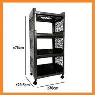 Multipurpose Plastic Tiered Shelf 4 tiers 5 tiers [GE]