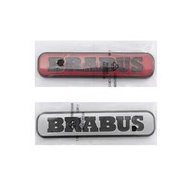 適用於賓士smart BRABUS車標Logo 後尾標 改裝巴博斯車貼 C級E級S級A級CLA側標誌 中網貼標