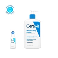CeraVe Moisturising Lotion 473ml. (Free! SA Smoothing Cleanser 30ml)