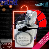RACING PISTON SONIC KGH EX5 DREAM WAVE100 MALAYSIA TRIM PISTON KIT SET 60mm 60.50mm 61.50mm 61mm 62m