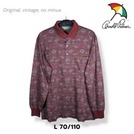 Arnold Palmer Casual T-shirt Vintage Long SleevePOLO Size L