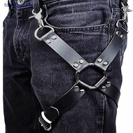 TERY Women Leather Garter Belts Straps Waist Thigh Leg Bondage Body Harness Corsets SG