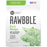 BIXBI Rawbble Freeze Dried Dog Food, Pork Recipe | Direct Import From USA | Sub Package 10g