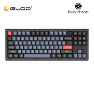 Keychron V3 Hot-Swap RGB Fully Assembled Knob Frosted Blk (Translucent)-Keychron K Pro Brown (V3-C3)