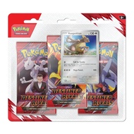 POKÉMON CARD GAME - Destined Rivals 3 Packs Blister (Scarlet & Violet)