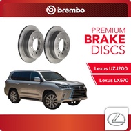 BREMBO Rear Discs (2pcs) - Lexus UZJ200,UZJ201,LX570