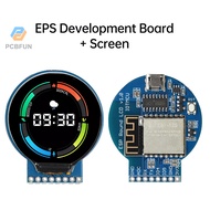 Pcbfun ESP8266 Development Board NodeMCU Expansion Board 1.28-inch GC9A01 240x240 Resolution Circula