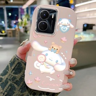 Casing hp For VIVO Y16 Y35 5G Y56 5G Case New Kesing cover Cesing round fat Kasing Silicone Softcase