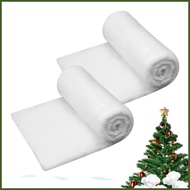 Snow Blanket 2.9 x 8.2 ft Snow Roll 2X Fake Snow Decoration Aesthetic Backdrop Rug Decorative White 