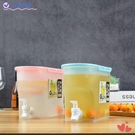 ELO11 Drink Dispenser, Plastic Fruit Teapot Beverage Dispenser,  Restaurant  with Faucet Drink Water Kettle