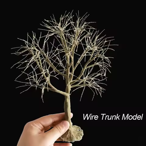 10-28cm Model wire Tree Trunk Model Material Handmade Tree For Making Simulation Tree Powder Miniatu