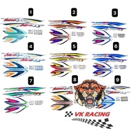 Wave alpha car sticker - wave 2000 - small wave