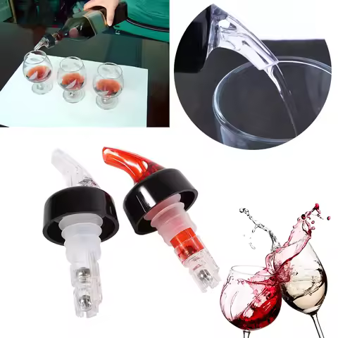 15ml Automatic Quantitative Wine Poure Alcohol Liquid Dispenser Measuring Oil Bottle Spout Wine Deca