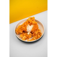 cireng keropok (cipuk) keju melted snack halal pedas cimol baso aci cilok chili oil