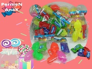 permen anak rasa mints mainan semprot air 20pcs