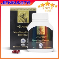 Vitatree Mega Sheep Placenta Sheep Placenta 80000 Max Box Of 60 Australian Tablets - Jenna976