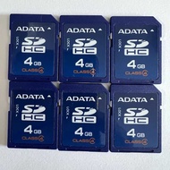Brand New Original ADATA SD Card 4G Advertising Machine CCD Digital Camera Memory Card Car Printer S