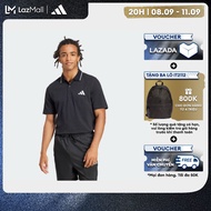 adidas Lifestyle Essentials Small Logo Piqué Polo Shirt Men Black JE9023