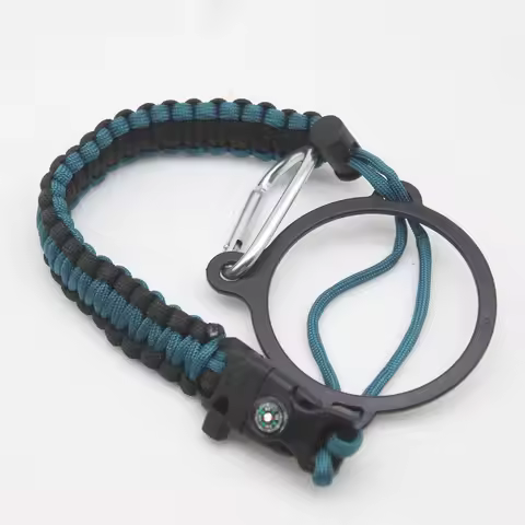 Paracord Carrying Strap Hydro Flask Wide-mouth Thermos Bottle Strap Insulated Bottle Carrying Handle