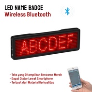 Wireless Running Text Digital LED Name LED Badge Running Text NameTAG Running Text LED Display Walki