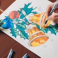 【新年禮物】Inkspire x BigByte 丙烯馬克筆 | 48色 藝術探索