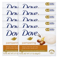 Dove Soap Shea Butter Bar Wash Soap 10p