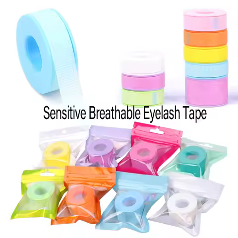 1/10 Pcs Non-woven Breathable Medical Silicone Gel Tape Grafted Lash Under Eye Pad Patch Eyelash Ext