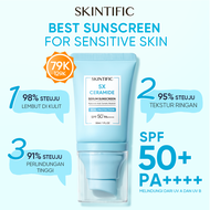 FLASH SALE-SKINTIFIC 5X Ceramide Serum Sunscreen SPF50 PA++++ Skincare Sunblock Untuk skin barrier r