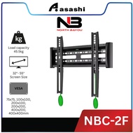 NORTH BAYOU NBC1-F TV size 17" to 37" and up to 40 lbs Bracket /  NBC2-F 32" to 65" and up to 101 lb