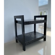 MULTIPURPOSE WOODEN STACKING RACK 2-TIER GALLON RACK MAGICOM RACK SIZE 44x30x45