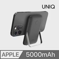 UNIQ Hoveo 5000mAh 20W支架款磁吸行動電源 支援磁吸 灰色