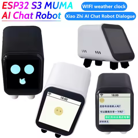 ESP32 S3 MUMA AI Chat Robot with 1.54in Screen N16R8 Development Board Robot LCD Display Xiao Zhi AI