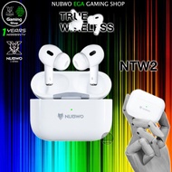 🎮 GAMING NUBWO NTW2 IN EAR TRUE WIRELESS Stereo Earbuds Bluetooth กล่องชาร์จไร้สาย หูฟังบลูทูธ ฟังเพลง แยกเสียงชัดเจน