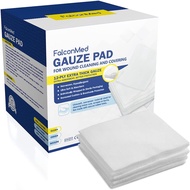 4’’x4’’ Sterile Gauze Pad 12-PLY 100 Pack Ultra- Thick High Absorbency Non-Woven Gauze Pad Wound Dre