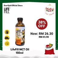 LifeFill MCT Oil 150ml Natural 100% MCT